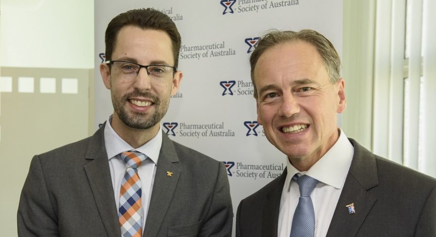 Chris Freeman and Greg Hunt