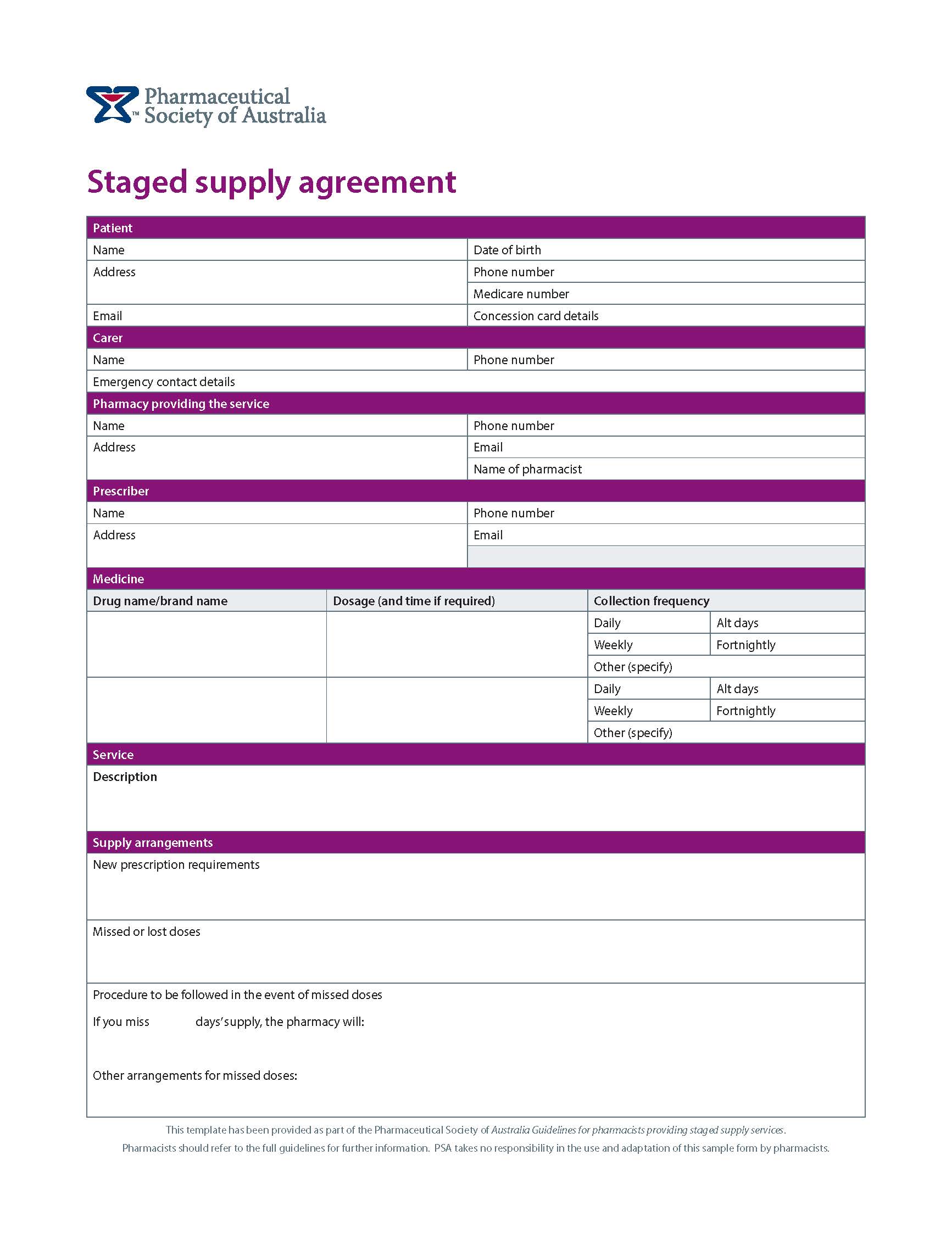 Image 9 for Pharmaceutical Supply Agreement Template