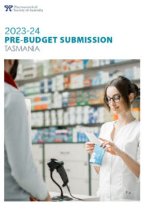 Cover image of 203-24 TAS pre-budget submisison