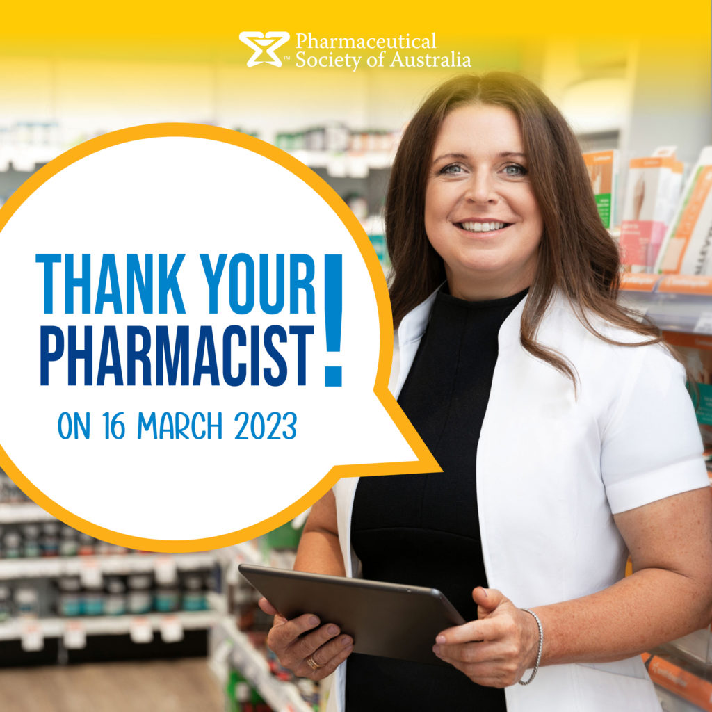 Thank Your Pharmacist Day 2024 Pharmaceutical Society of Australia