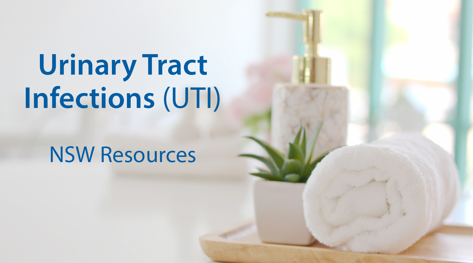 NSW UTI Resources page