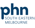 blue South Eastern Melbourne PHN logo