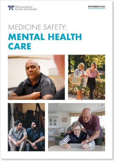 Link image of mental health report cover