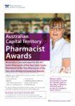 Image of the ACT Pharmacist Awards form