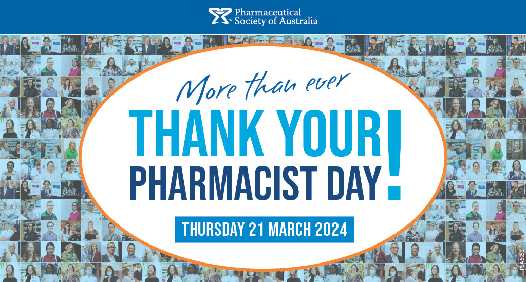 Thank Your Pharmacist today, more than ever