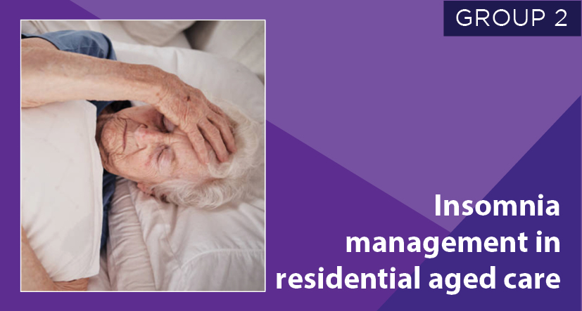 Link to Insomnia management in residential aged care course