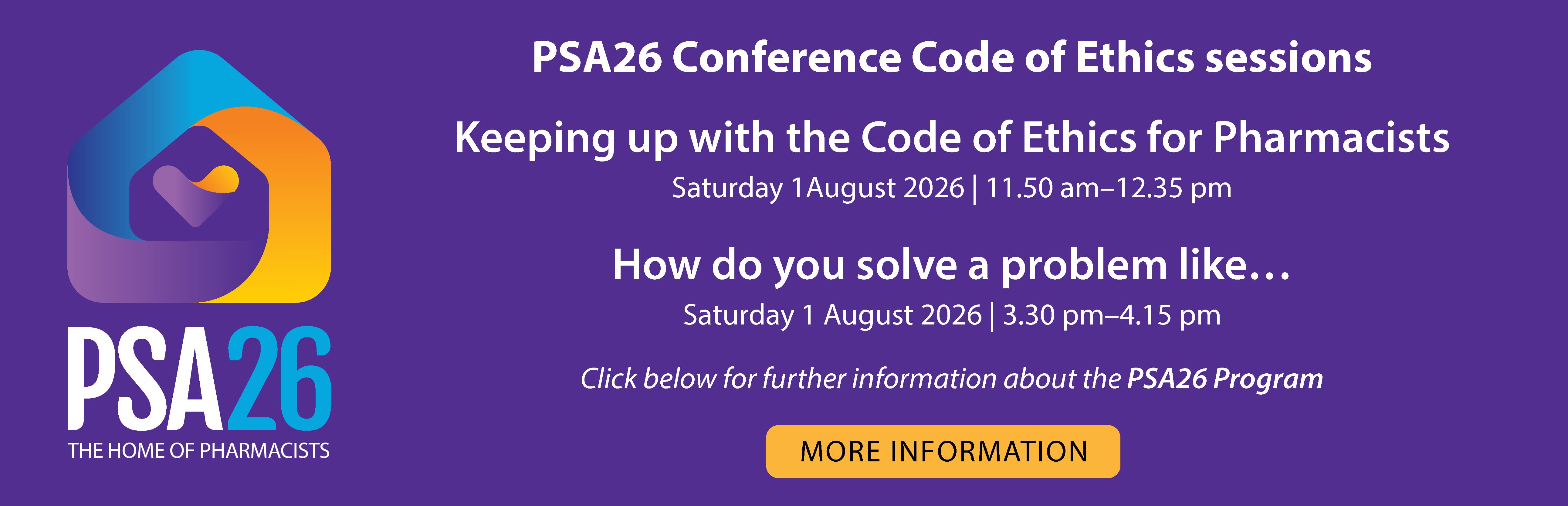 PSA26 sessions